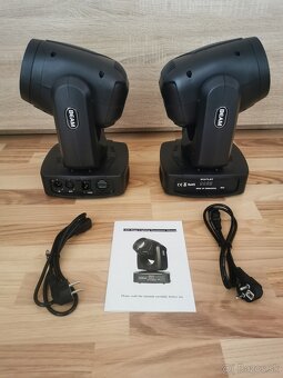 Rotačné hlavy 150W Beam, dúhový efekt - 7