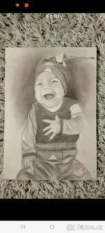 Kreslenier realistických portretov podľa fotogragie - 7