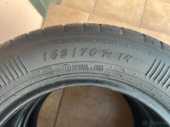 165/70 R14 letné pneumatiky - 2 kusy - 7