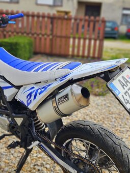 Yamaha WR 125X – ladený výfuk Giannelli, A1, TOP vzhľad - 7