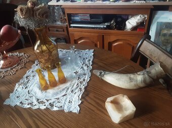 Predaj mix z liateho skla medovej farby - 7