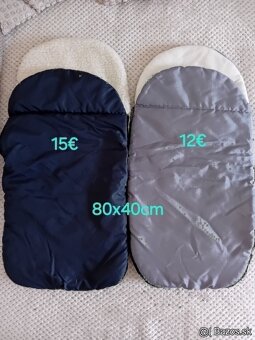 Rôzne fusaky do kočíka - 7