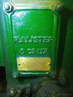 Stabilný motor LISTER - 7