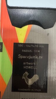 Detské freestyle lyže 125cm komplet set - 7