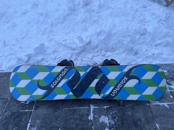 Predám detsky snowboard s topankami - 7