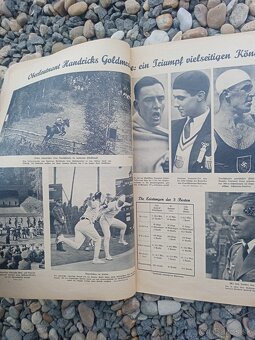 Olympiáda 1936 v Berlíne originálny starý časopis - 7