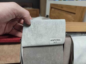 Materasso posteľ - prémiová látka - s úložným priestorom - 7