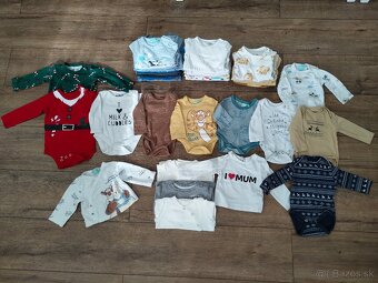 Balík oblečenia (cez 200ks) chlapec 0-3m - 7