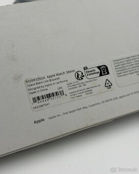 Apple Watch 38/40/41/42mm - Space Black Link Bracelet - 7