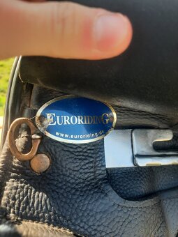 Predám drezúrne sedlo Euroriding diamant - 7