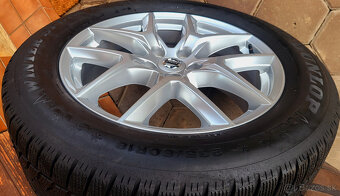 alu R18 5x108, zimné pneu 235/60, orig. Volvo XC90 + XC60 - 7