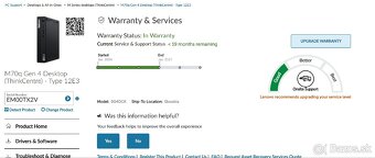 miniPC Lenovo ThinkCentre; i5 13400T 64GB RAM - 7