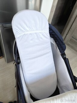 Kočík Noordi Fjordi 2v1 Jeans Blue s príslušenstvom - 7