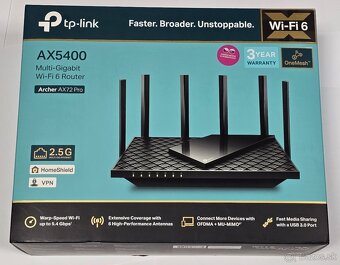 nový Predám modem TP-Link Archer AX72 Pro len vyskúšaný - 7
