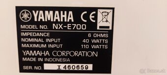 Predám mini systém Yamaha PianoCraft CRXE320 White - 7