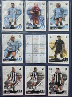 Fotbalove karticky TOPPS, Panini, cast 2/2 - 7