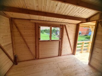 Záhradná drevena chatka 3.5x5m DOPRAVA ZDARMA - 7