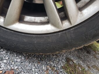 na predaj 17 palcové kolesá 5x108, obuté zimné 235/55 R 17 - 7