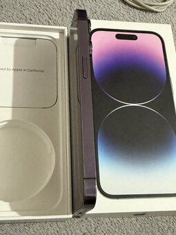 Predám Apple iPhone 14 PRO 256GB Deep Purple Bežné známky - 7