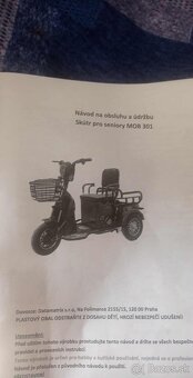Elektrická trojkolka pre seniorov cargo - 7