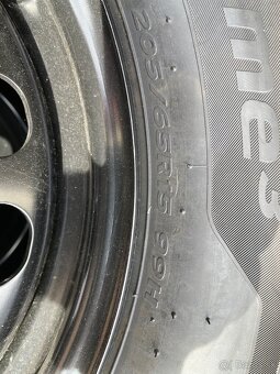 Sada demo letných pneu a plechových diskov VW - 7