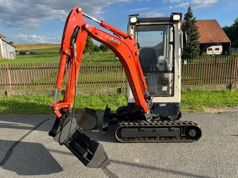 Minibagr Kubota KX41-3v hyd.podvozek+svahovka - 7
