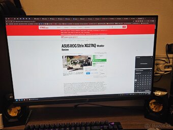 [Predám] Herný monitor - 27" ASUS ROG Strix XG27AQ HDR - 7