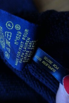 RALPH LAUREN BEAR ICON original bavlna/lan top sveter - 7