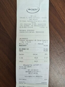 JBL Charge Essential 2, záruka do 5/2027 - 7