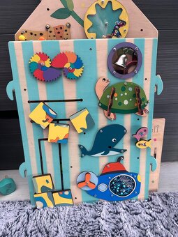 Svietiaci activity board domcek ZOO - 7