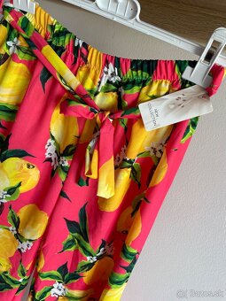 Nohavice LEMON PINK - 7