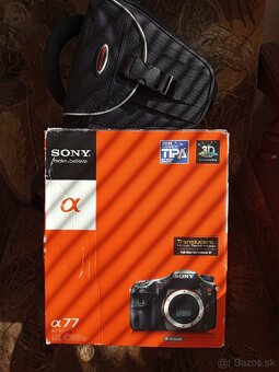 Predám Sony SLT‑A77V (telo + základný objektív) – ako nové - 7