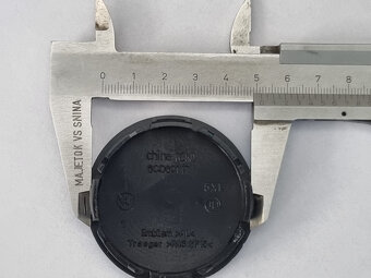 Stredové krytky pukličky VW 3D Nový model 56mm - 7