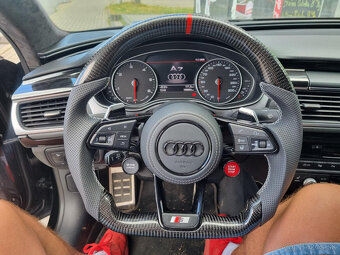 AUDI R8 VOLANT SPORTOVY --- START/STOP - DRIVE SELECT karbon - 7