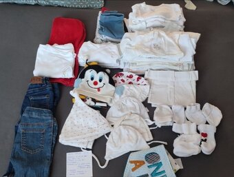 Balík dlhý rukáv od narodenia dievča - 7