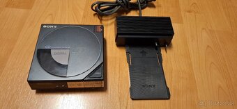 Predám raritný vintage discman Sony D-50 - 7