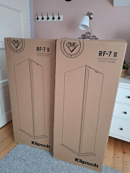 Nové Klipsch RF-7 III, predaj/výmena za B&W - 7