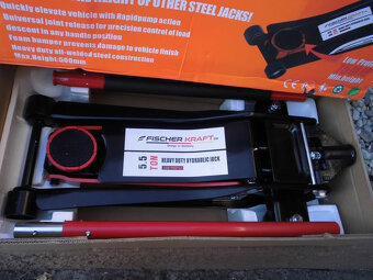 Nizkoprofilovy hydraulický Zvihak 5.5T- 75-500mm Kraft - 7