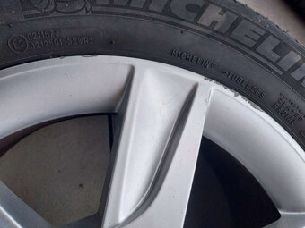AUDI ALU disky 5x112 R16 s letnymi Michelin pneumatikami - 7