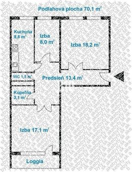 3-IZBOVÝ BYT S BRATISLAVSKÝMI DOMINANTAMI NA DLANI - 7