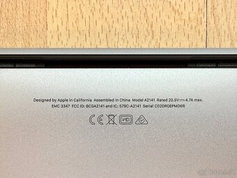 MacBook Pro 16" i9-2.4GHz/64GB/1TB, NOVÁ BATERKA, TOP STAV - 7