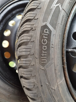 Predám plechové disky R16 so zimnými pneumatikami - 7