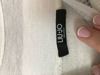 LIU JO originál white damske saty M/L - 7
