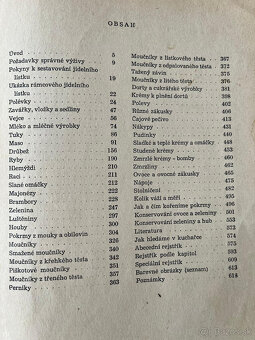Kucharska kniha z 1961: "Varime zdrave, chutne a hospodarne - 7