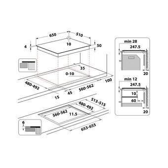 Indukčná varná doska Whirlpool - WF8865 NE - 7