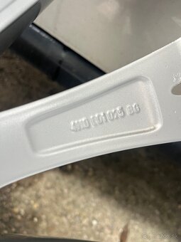 Audi r19 5x112 na zimných pneu - 7