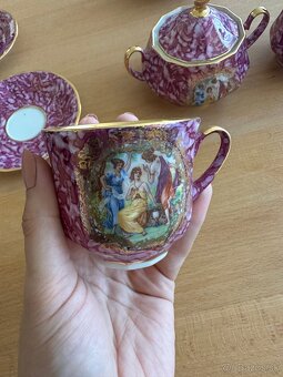 Porcelánový kávový servis EVRO – Made in Czechoslovakia - 7