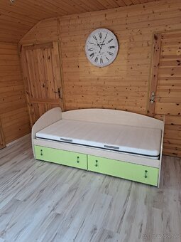 Posteľ 90x200cm +skriňa 210x80cm - 7