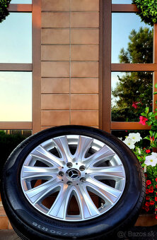 alu R18 5x112, senzory, orig. Mercedes - 7