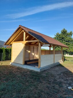 DREVENÝ SKELET - CHATY,GARÁŽE, PRÍSTREŠKY - 7